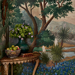 Обои ручная роспись Hill Country Scenic Special Colourway on scenic paper варинант исполнения - 5 | Loft Concept во Владивостоке