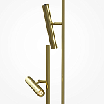 Напольный торшер светодионый золотой Lumen Duo варинант исполнения - 2 | Loft Concept во Владивостоке