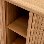 Буфет с 2-мя раздвижными дверцами из ясеневого шпона Toinette варинант исполнения - 3 | Loft Concept во Владивостоке