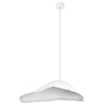 Подвесной светильник с асимметричным волнообразным абажуром и фактурной бахромой по краю Tactile Line варинант исполнения - 4 | Loft Concept во Владивостоке