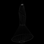 Подвесной светильник из металла Geometry of Beauty варинант исполнения - 4 | Loft Concept во Владивостоке
