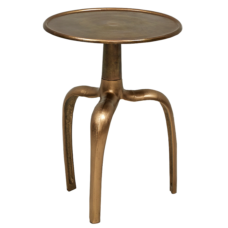 Приставной стол Hercule side table Винтажная латунь Приставной стол Hercule side table Винтажная латунь во Владивостоке | Loft Concept