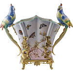 Ваза фарфоровая с попугаями Ferra варинант исполнения - 1 | Loft Concept во Владивостоке