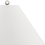 Настольная лампа овальная с тропическим принтом Stylized Aalm Leaves Motif варинант исполнения - 3 | Loft Concept во Владивостоке