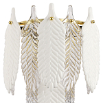 Бра с декором из рельефного стекла в виде перьев Abelia Feather Wall Lamp варинант исполнения - 3 | Loft Concept во Владивостоке