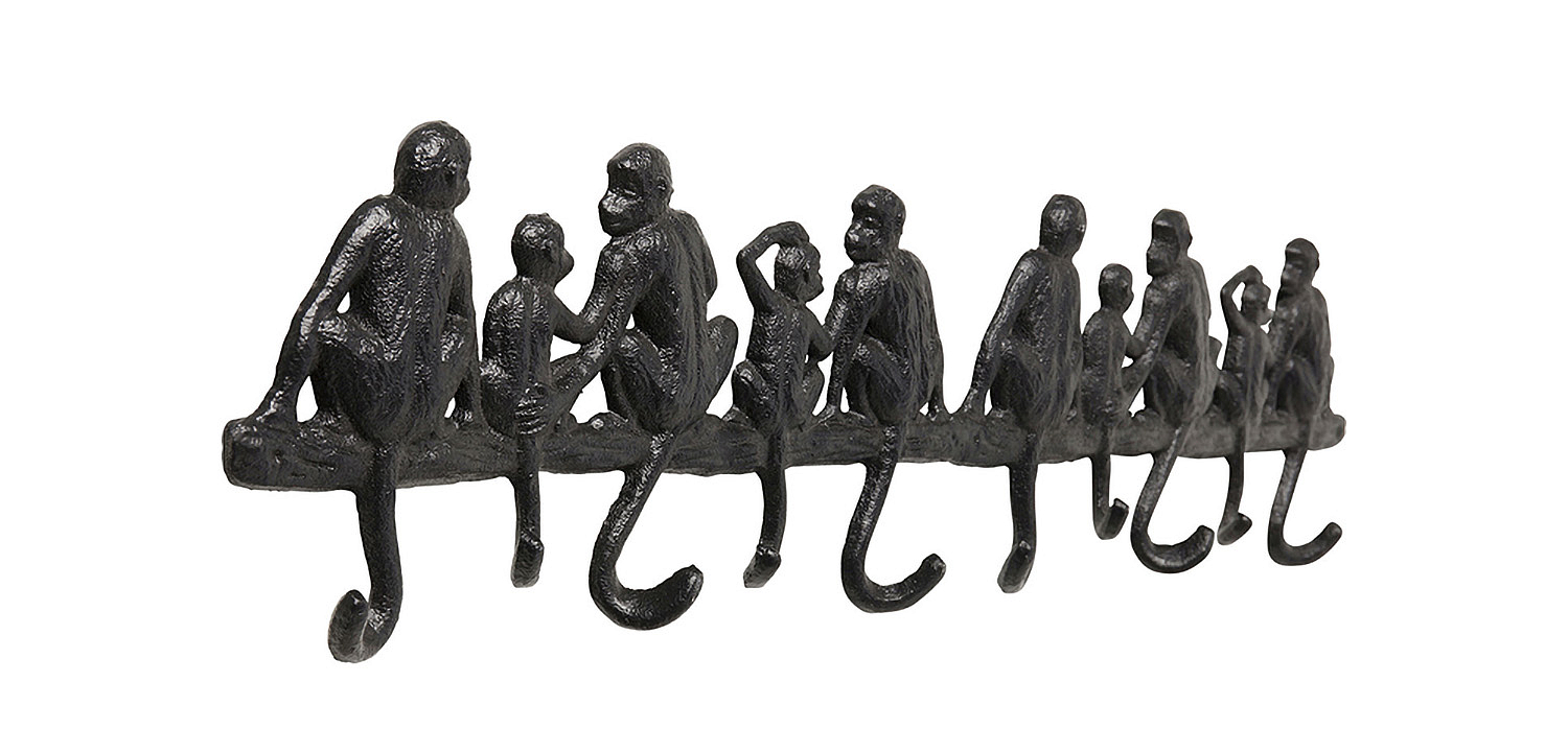 Настенная вешалка Monkey Family L Настенная вешалка Monkey Family L - Loft-Concept во Владивостоке