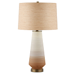 Настольная лампа фарфоровая с узором на корпусе Junction Place варинант исполнения - 3 | Loft Concept во Владивостоке