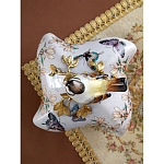 Шкатулка фиолетового цвета с рисунком бабочек и крышкой с фигуркой птицы на ветке Eden Garden варинант исполнения - 9 | Loft Concept во Владивостоке