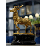 Держатель для книг в виде оленя из фарфора и бронзы Eden Garden porcelain and bronze варинант исполнения - 3 | Loft Concept во Владивостоке