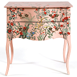 Комод розовый с росписью Цветы L.XV CHEST OF DRAWERS Flowers варинант исполнения - 1 | Loft Concept во Владивостоке