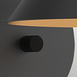 Бра с широким конусным плафоном с золотистой внутренней стороной Alora Mood варинант исполнения - 4 | Loft Concept во Владивостоке