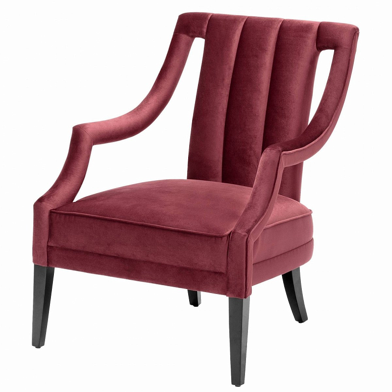Кресло Eichholtz Chair Ermitage Bordeaux Бургундский красный Кресло Eichholtz Chair Ermitage Bordeaux Бургундский красный во Владивостоке | Loft Concept