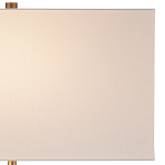 Торшер с прямоугольным абажуром на белом мраморном основании Asymmetry on Marble варинант исполнения - 3 | Loft Concept во Владивостоке