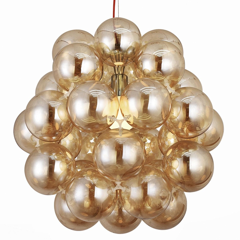 Люстра Molecular Chandelier Amber Янтарь (Amber) Люстра Molecular Chandelier Amber Янтарь (Amber) во Владивостоке | Loft Concept