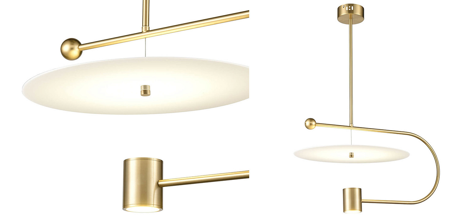 Подвесной светильник Gaspar Half Oval Подвесной светильник Gaspar Half Oval - Loft-Concept во Владивостоке