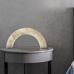 Прикроватная лампа из мрамора в форме дуги Rainbow Light варинант исполнения - 1 | Loft Concept во Владивостоке