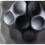 Столик журнальный с круглой деревянной столешницей на черном фактурном основании Bourgeon варинант исполнения - 6 | Loft Concept во Владивостоке