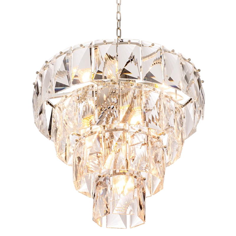 Люстра Chandelier Amazone S Никель Прозрачный Люстра Chandelier Amazone S Никель Прозрачный во Владивостоке | Loft Concept
