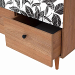 Шкаф с принтом Leaf bouquet варинант исполнения - 3 | Loft Concept во Владивостоке