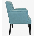 Кресло Addison Chic Armchair blue flax варинант исполнения - 1 | Loft Concept во Владивостоке