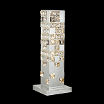 Настольная лампа прямоугольная с мозаичным хрустальным оформлением Sparks of Crystal варинант исполнения - 2 | Loft Concept во Владивостоке