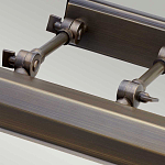 Светильник для картин с призматическим плафоном и двойными регулируемыми шарнирами Elstead Lighting варинант исполнения - 43 | Loft Concept во Владивостоке