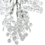 Бра с хрустальными подвесками на металлических ветках Fairytree Light Silver Wall Lamp варинант исполнения - 2 | Loft Concept во Владивостоке