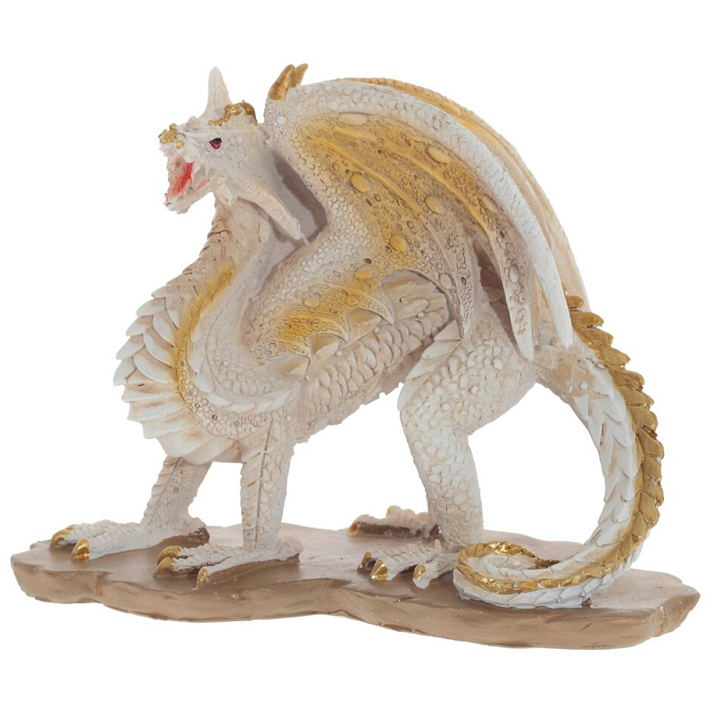 Декоративная статуэтка Дракон Dragon Beige Gold Statuette Бежевый Золотой Декоративная статуэтка Дракон Dragon Beige Gold Statuette Бежевый Золотой во Владивостоке | Loft Concept
