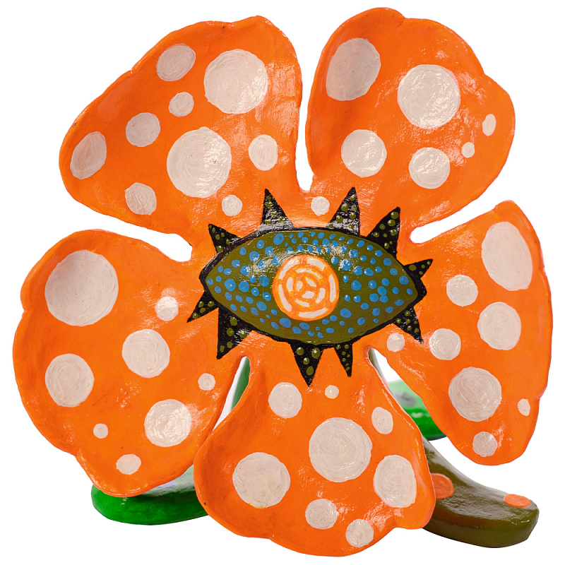 Декоративная статуэтка Yayoi Kusama Flowers that Bloom at Midnight Orange Мульти Оранжевый Декоративная статуэтка Yayoi Kusama Flowers that Bloom at Midnight Orange Мульти Оранжевый во Владивостоке | Loft Concept