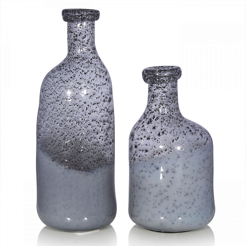 Ваза Glass Lava Серый (Gray) Ваза Glass Lava Серый (Gray) во Владивостоке | Loft Concept