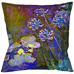 Подушка декоративная Цветы Impressionism in Art варинант исполнения - 1 | Loft Concept во Владивостоке