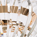 Бра золотого цвета с изогнутыми хрустальными элементами Radiant Ribbons варинант исполнения - 4 | Loft Concept во Владивостоке