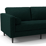 Мебельная ткань Шенилл темно-зеленый цвет 138 см T4-36 варинант исполнения - 10 | Loft Concept во Владивостоке