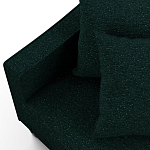 Мебельная ткань Шенилл темно-зеленый цвет 138 см T4-36 варинант исполнения - 3 | Loft Concept во Владивостоке