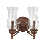 Бра с 2-мя стеклянными плафонами с пузырьками Feiss варинант исполнения - 1 | Loft Concept во Владивостоке