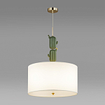 Подвесной светильник с декором в виде кактуса из керамики Opuntia D45 см варинант исполнения - 4 | Loft Concept во Владивостоке