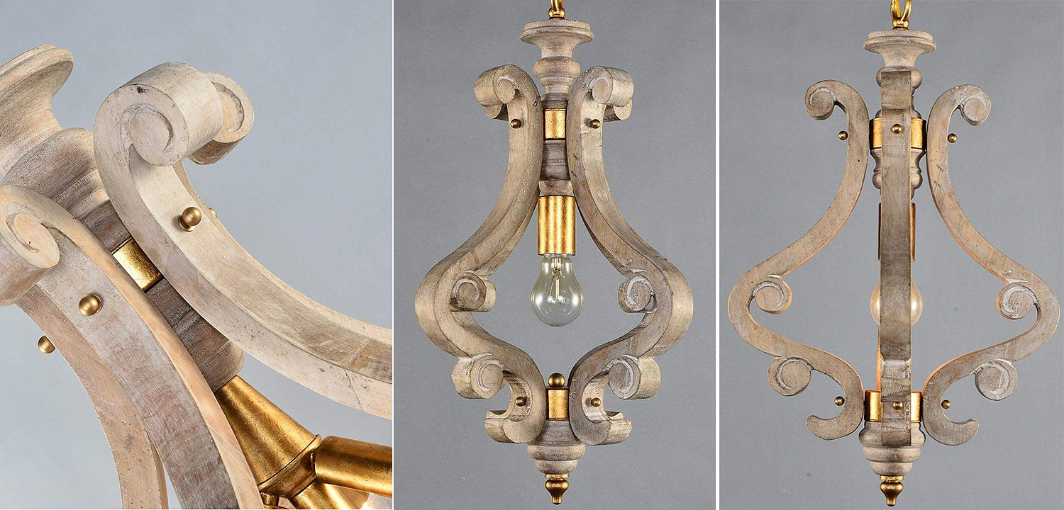 Подвесной светильник Santu Provence Hanging lamp Подвесной светильник Santu Provence Hanging lamp - Loft-Concept во Владивостоке
