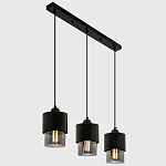 Подвесной светильник с 3-мя плафонами из дымчатого стекла Volta Flos Trio Hanging Lamp варинант исполнения - 3 | Loft Concept во Владивостоке