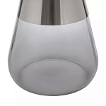 Кофейный столик с основанием из закаленного стекла Classic Round Gray Table варинант исполнения - 5 | Loft Concept во Владивостоке