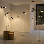 Бра с поворотным плафоном Aracea Black Wall Lamp варинант исполнения - 2 | Loft Concept во Владивостоке