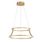 Люстра золотого цвета с 2-мя светодиодными кольцами Eurofase варинант исполнения - 2 | Loft Concept во Владивостоке