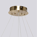 Люстра подвесная с двумя пересекающимися белыми светодиоидными кольцами Luke Lampco Tracer Lamp варинант исполнения - 9 | Loft Concept во Владивостоке