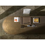 Дизайнерский рабочий стол из металла BLEVIO Table варинант исполнения - 4 | Loft Concept во Владивостоке