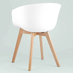 Стул из пластика с мягким сиденьем Eames варинант исполнения - 4 | Loft Concept во Владивостоке