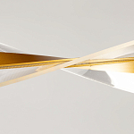 Люстра линейная с изогнутым плафоном Wave Line варинант исполнения - 8 | Loft Concept во Владивостоке