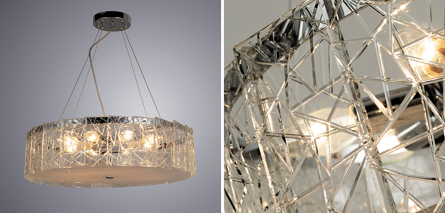 Люстра Alvaro Crystal Round Chandelier Люстра Alvaro Crystal Round Chandelier - Loft-Concept во Владивостоке