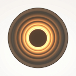 Бра круглое Soft Halo серый варинант исполнения - 2 | Loft Concept во Владивостоке