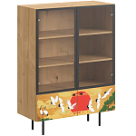 Витрина с изображением на дверцах Elise Cupboard варинант исполнения - 16 | Loft Concept во Владивостоке