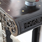 Черная резная консоль в Китайском стиле из массива Black Dragon Console варинант исполнения - 4 | Loft Concept во Владивостоке