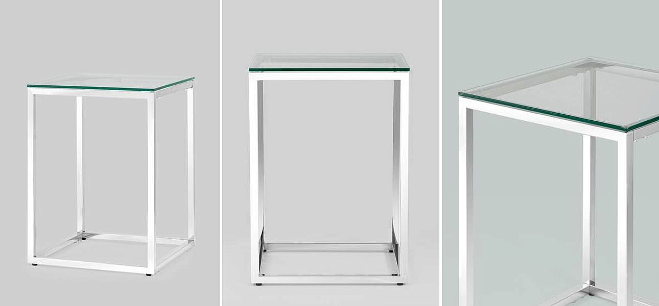 Стол приставной Cassiani Collection Silver Стол приставной Cassiani Collection Silver - Loft-Concept во Владивостоке